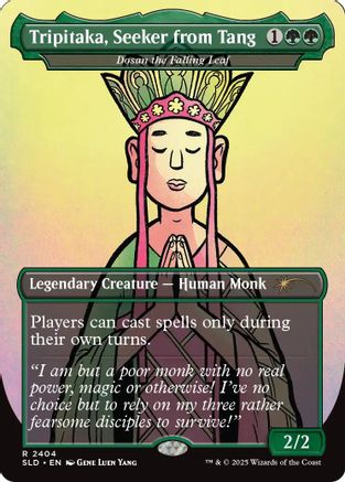 Tripitaka, Seeker from Tang - Dosan the Falling Leaf (SLD-2404) - Secret Lair Drop Series