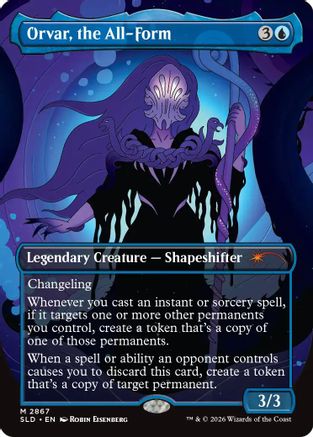 Orvar, the All-Form (2867) (SLD-2867) - Secret Lair Drop Series
