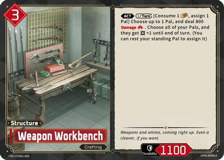 Weapon Workbench (ETD01-009) - TD01 Dawn of Palpagos RedBlue