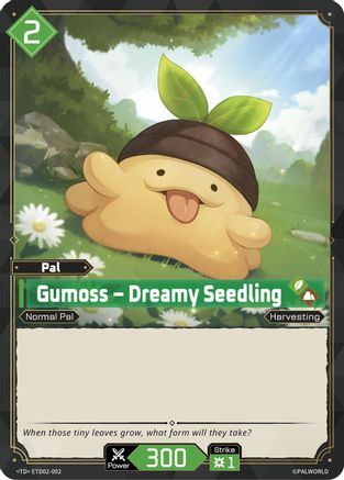 Gumoss - Dreamy Seedling (ETD02-002) - TD02 Dawn of Palpagos GreenPurple