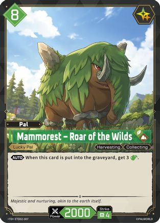 Mammorest - Roar of the Wilds (ETD02-007) - TD02 Dawn of Palpagos GreenPurple