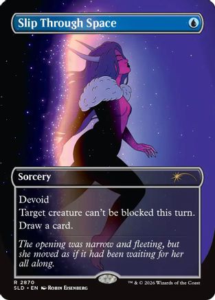 Slip Through Space (SLD-2870) - Secret Lair Drop Series Foil
