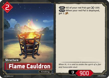 Flame Cauldron (EBP01-017) - BP01 Dawn of Palpagos