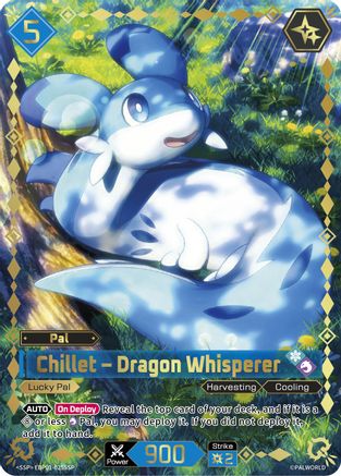 Chillet - Dragon Whisperer (SSP) (EBP01-025SSP) - BP01 Dawn of Palpagos Foil