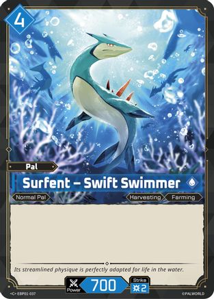 Surfent - Swift Swimmer (EBP01-037) - BP01 Dawn of Palpagos