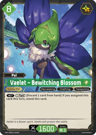 Vaelet - Bewitching Blossom (SR) (EBP01-055SR) - BP01 Dawn of Palpagos Foil