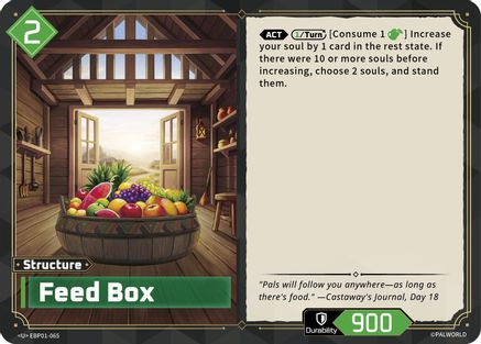 Feed Box (EBP01-065) - BP01 Dawn of Palpagos