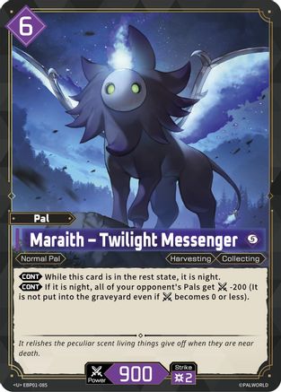 Maraith - Twilight Messenger (EBP01-085) - BP01 Dawn of Palpagos