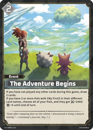 The Adventure Begins (EBP01-100) - BP01 Dawn of Palpagos
