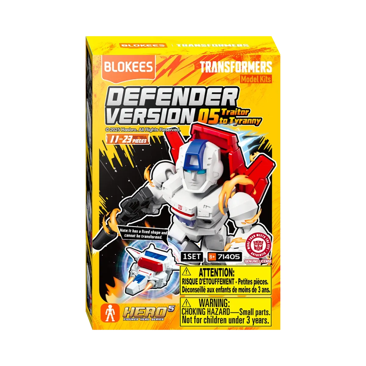 Blokees: Transformers - Defender Version 05 Traitor to Tyranny Blind Box
