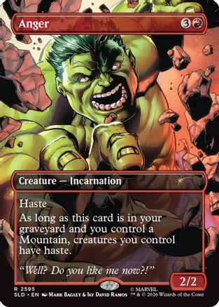 Anger (2595) (SLD-2595) - Secret Lair Drop Series