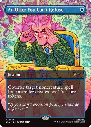 An Offer You Can't Refuse (SLD-2618) - Secret Lair Drop Series Foil