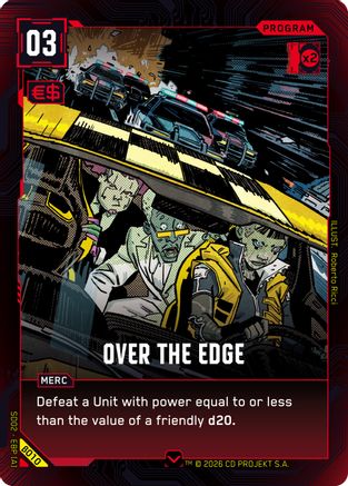 Over the Edge (B010) - Embracing Power  Beta Starter Deck