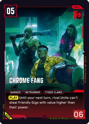 Chrome Fang (B008) - Welcome to Night City  Beta