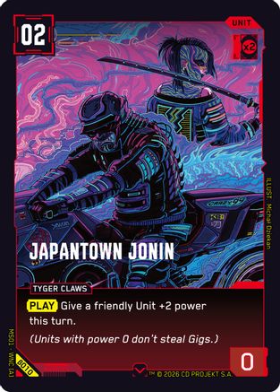 Japantown Jonin (B010) - Welcome to Night City  Beta