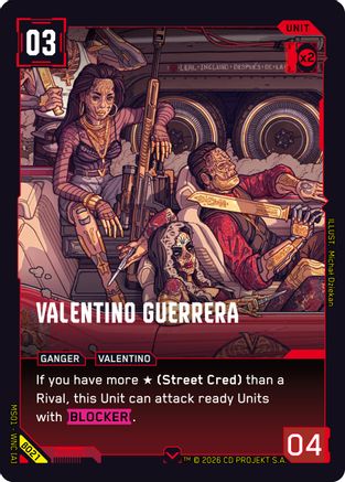 Valentino Guerrera (B021) - Welcome to Night City  Beta