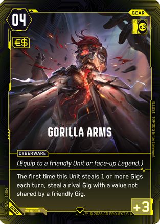 Gorilla Arms (B060) - Welcome to Night City  Beta