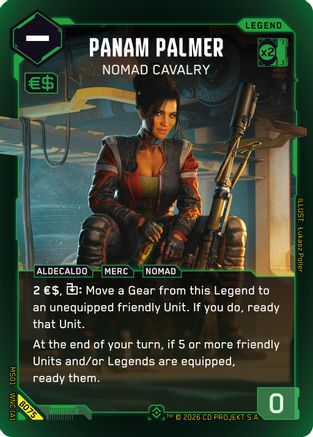 Panam Palmer - Nomad Cavalry (Epic) (B075) - Welcome to Night City  Beta Foil