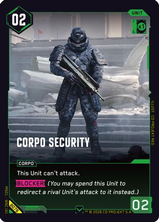 Corpo Security (B076) - Welcome to Night City  Beta