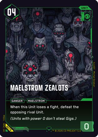 Maelstrom Zealots (B079) - Welcome to Night City  Beta