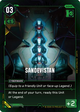 Sandevistan (B095) - Welcome to Night City  Beta