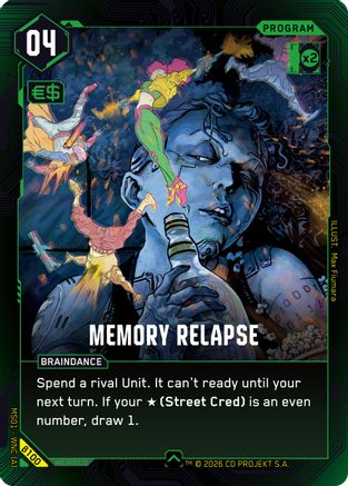 Memory Relapse (B100) - Welcome to Night City  Beta
