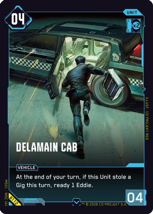 Delamain Cab (B112) - Welcome to Night City  Beta