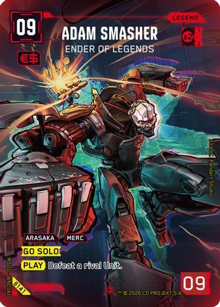 Adam Smasher - Ender of Legends (ILegend) (B141) - Welcome to Night City  Beta Foil