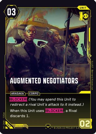 Augmented Negotiators (043) - Welcome to Night City  Retail