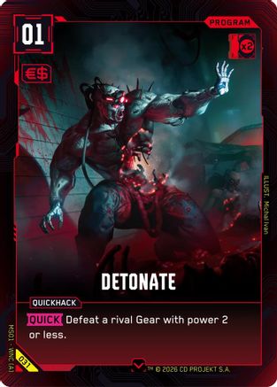 Detonate (031) - Welcome to Night City  Retail