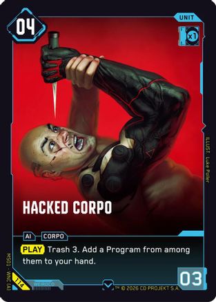 Hacked Corpo (114) - Welcome to Night City  Retail