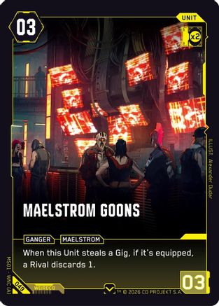 Maelstrom Goons (049) - Welcome to Night City  Retail