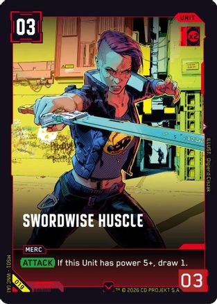 Swordwise Huscle (019) - Welcome to Night City  Retail