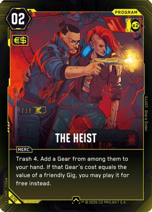 The Heist (070) - Welcome to Night City  Retail