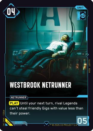 Westbrook Netrunner (127) - Welcome to Night City  Retail