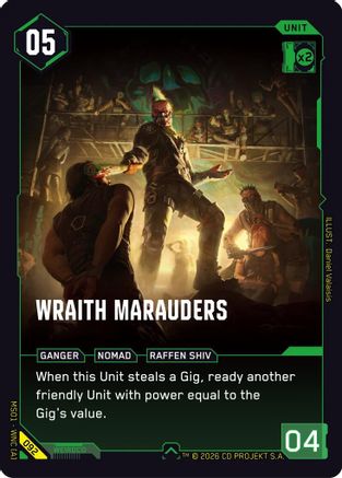 Wraith Marauders (092) - Welcome to Night City  Retail