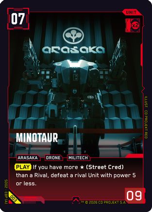 Minotaur (003) - Embracing Power  Retail Starter Deck