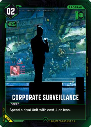 Corporate Surveillance (020) - Embracing Power  Retail Starter Deck