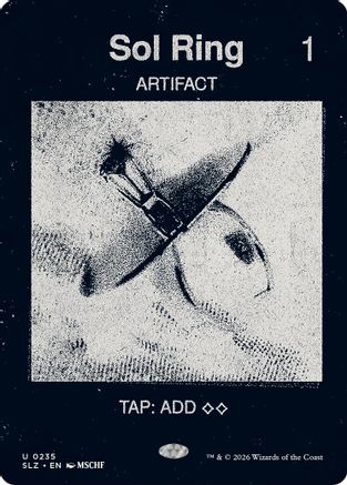 Sol Ring (0235) (SLZ-235) - Secret Lair x MSCHF: The Zeta Set