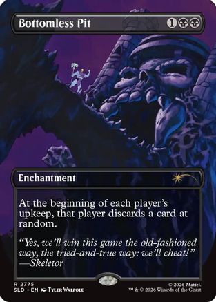 Bottomless Pit (2775) (SLD-2775) - Secret Lair Drop Series Foil