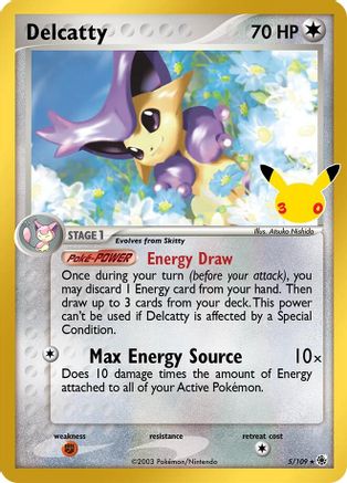 Delcatty (005/null) - Holofoil ME 30th Celebration Classic Collection - Classic Collection