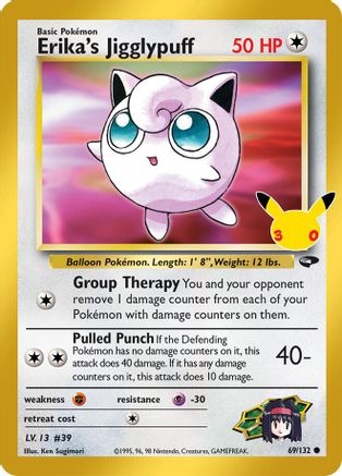 Erika's Jigglypuff (069/null) - Holofoil ME 30th Celebration Classic Collection - Classic Collection