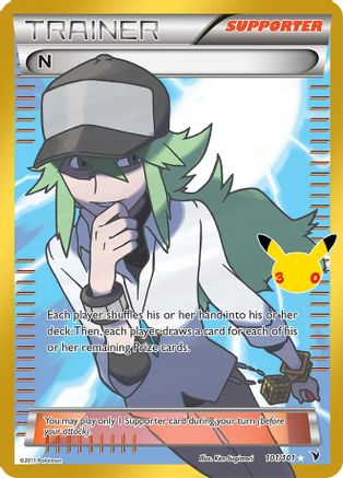 N (101/null) - Holofoil ME 30th Celebration Classic Collection - Classic Collection