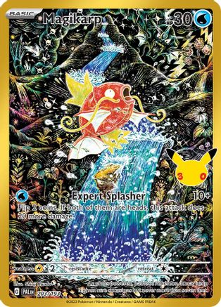 Magikarp (203/null) - Holofoil ME 30th Celebration Classic Collection - Classic Collection