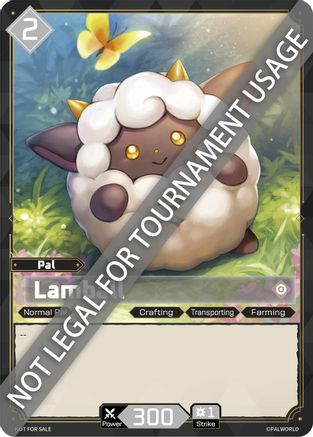 Lamball  - Palworld Prototype Cards