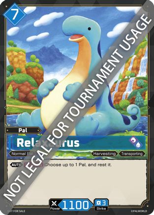 Relaxaurus  - Palworld Prototype Cards