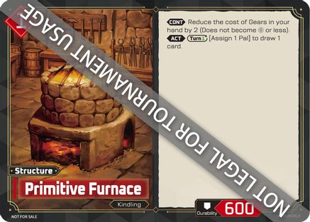 Primitive Furnace  - Palworld Prototype Cards