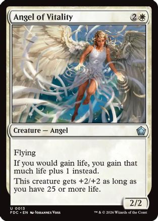 Angel of Vitality (FDC-013) - Commander: Foundations