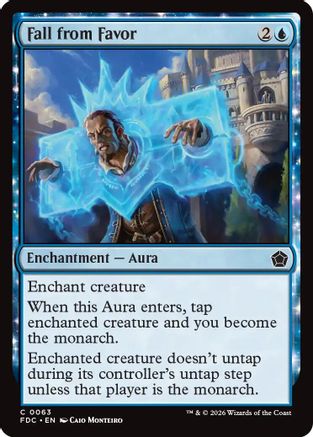 Fall from Favor (FDC-063) - Commander: Foundations