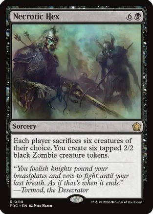 Necrotic Hex (FDC-118) - Commander: Foundations